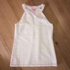 White Lace Lilly Pulitzer Top